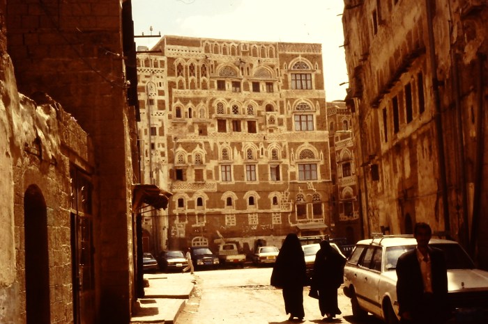 Sana'a: oude stad.