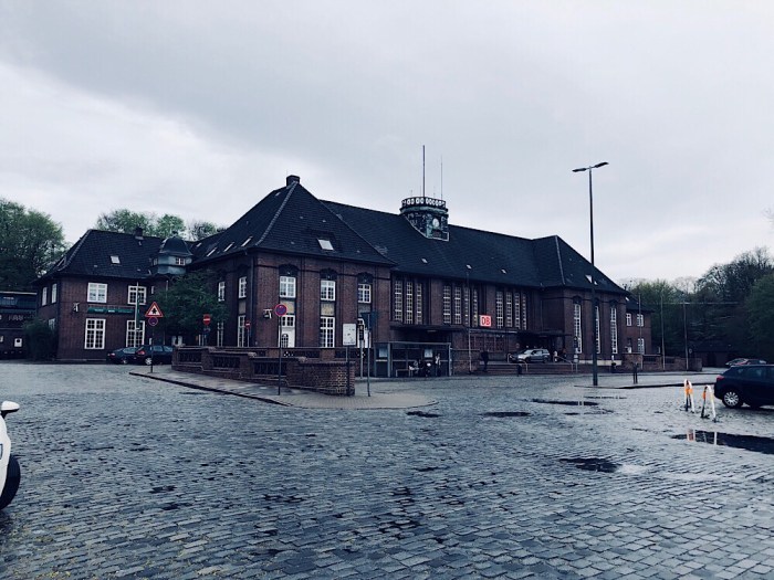 Flensburg, der Bahnhof
