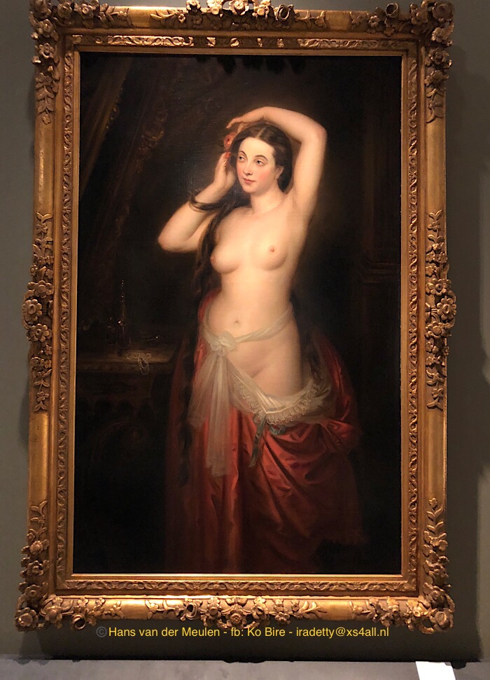 Rosine à sa toilette