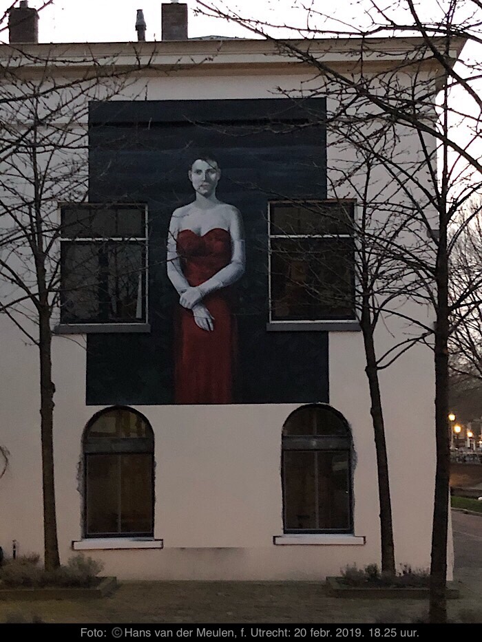 Muurschildering Pyke Koch