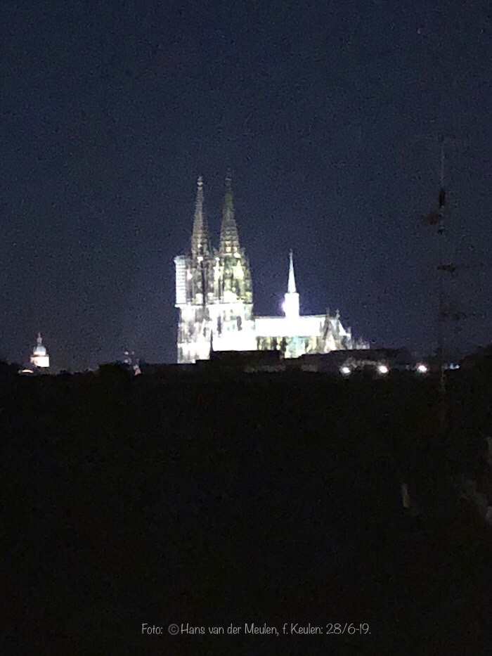 Verlichte Dom van Keulen