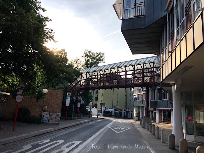Voetgangersbrug in Osnabrück
